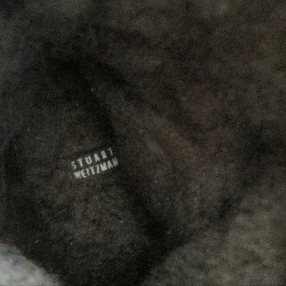 Designer Stuart Weitzman natural suede and fur winter boots, size 7 - Picture 5 of 12